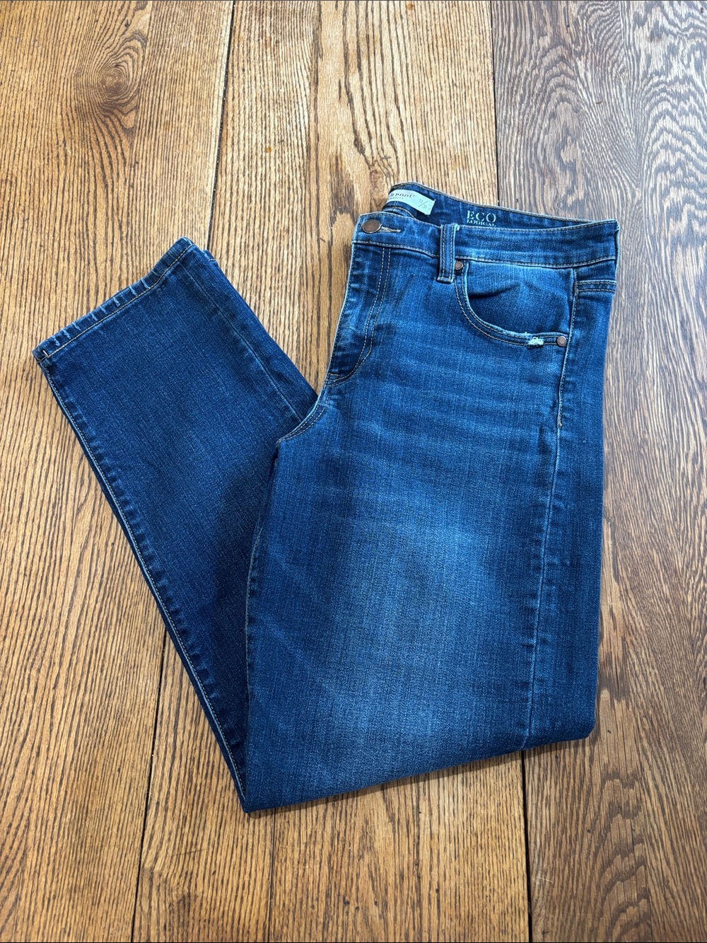 Liverpool Women's Girlfriend Jeans - Dark Blue Wash